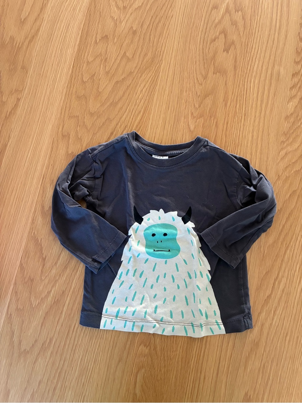 Hanna Andersson Yeti Long-Sleeve Tee 2T